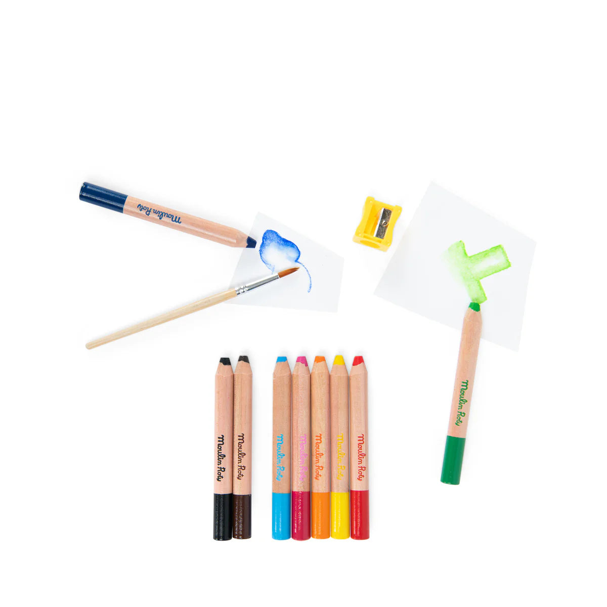MOULIN ROTY Colouring Pencils Les Schmouks