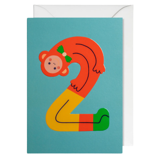 CAROLINE DALL'AVA Cheeky Monkey Card