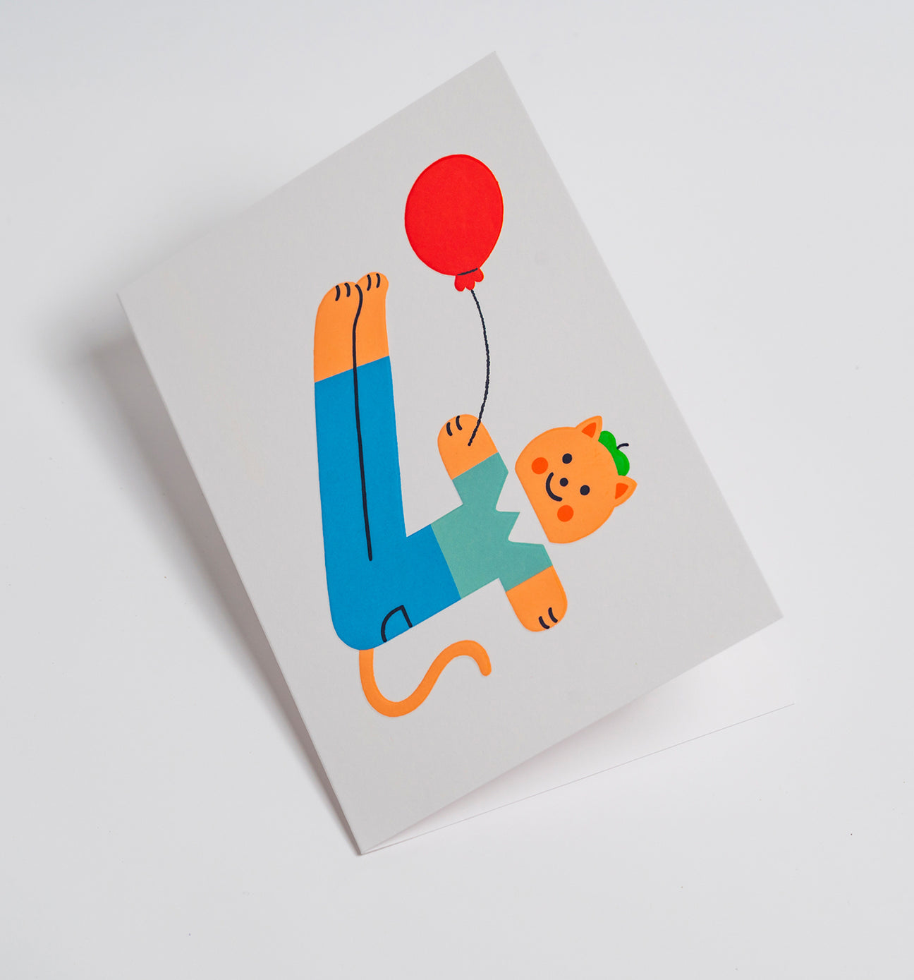 CAROLINE DALL'AVA Balloon Cat Card