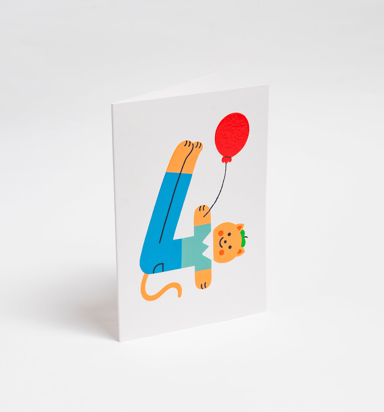 CAROLINE DALL'AVA Balloon Cat Card