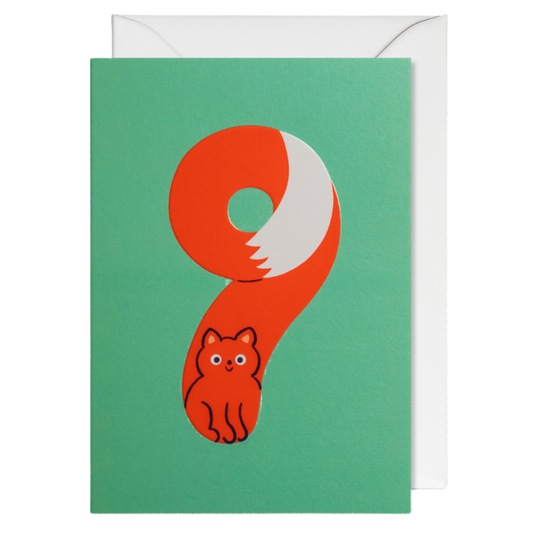 CAROLINE DALL'AVA Smiley Squirrel Card