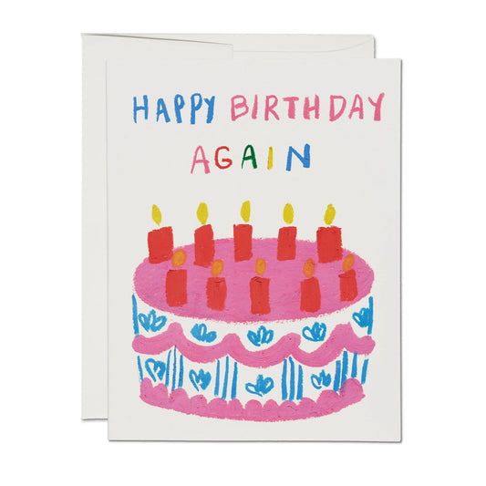 KATIE BENN Happy Birthday Again Card