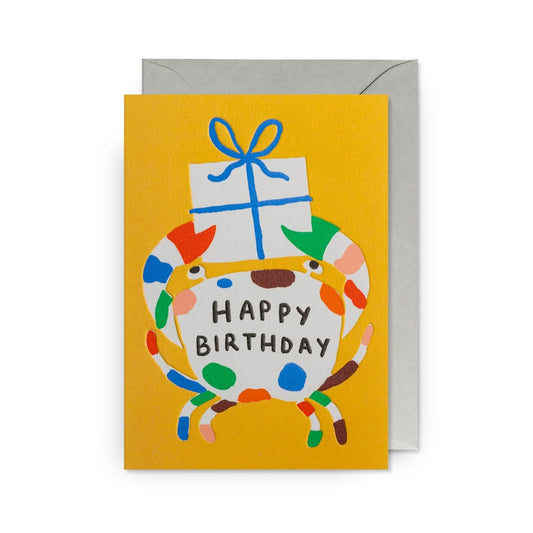 MARIE ASSÉNAT Birthday Crab Card