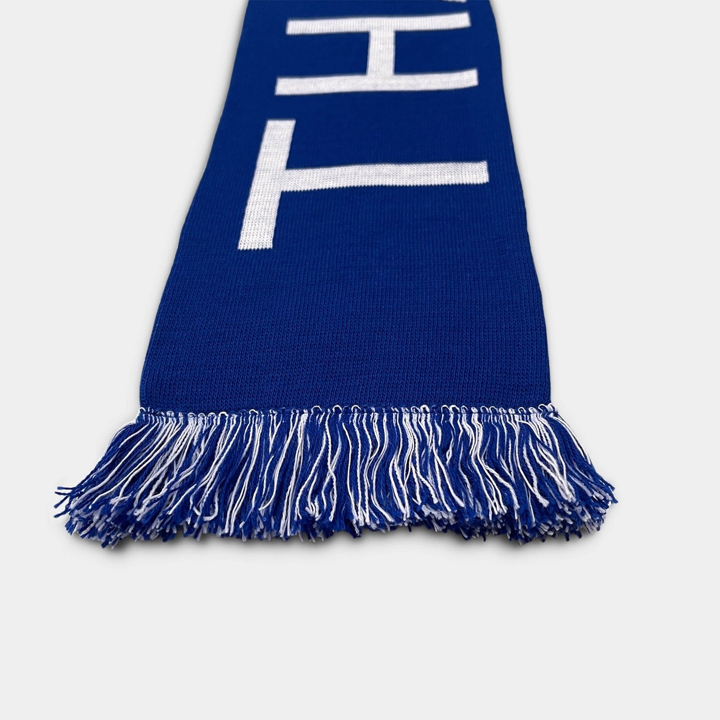 David Shrigley Blue Please & Thank You Scarf