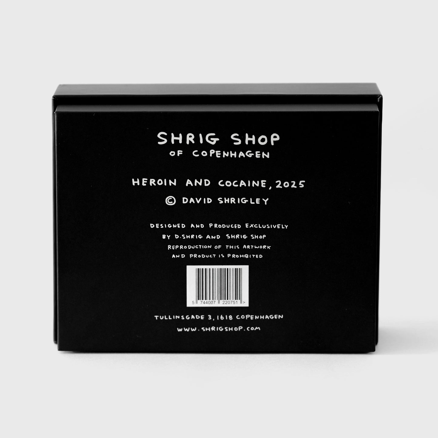 DAVID SHRIGLEY Heroin & Cocaine Shakers