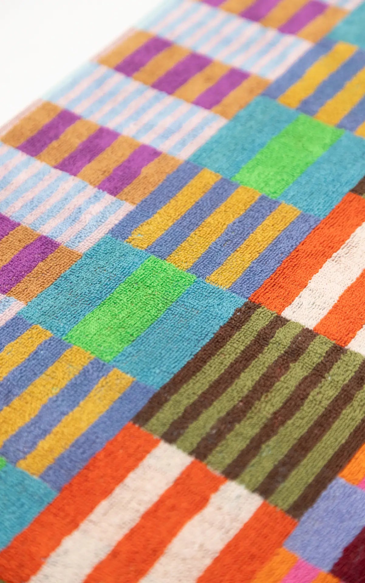 FOEKJE FLEUR Bath Towel #81 Tulip Quilt M
