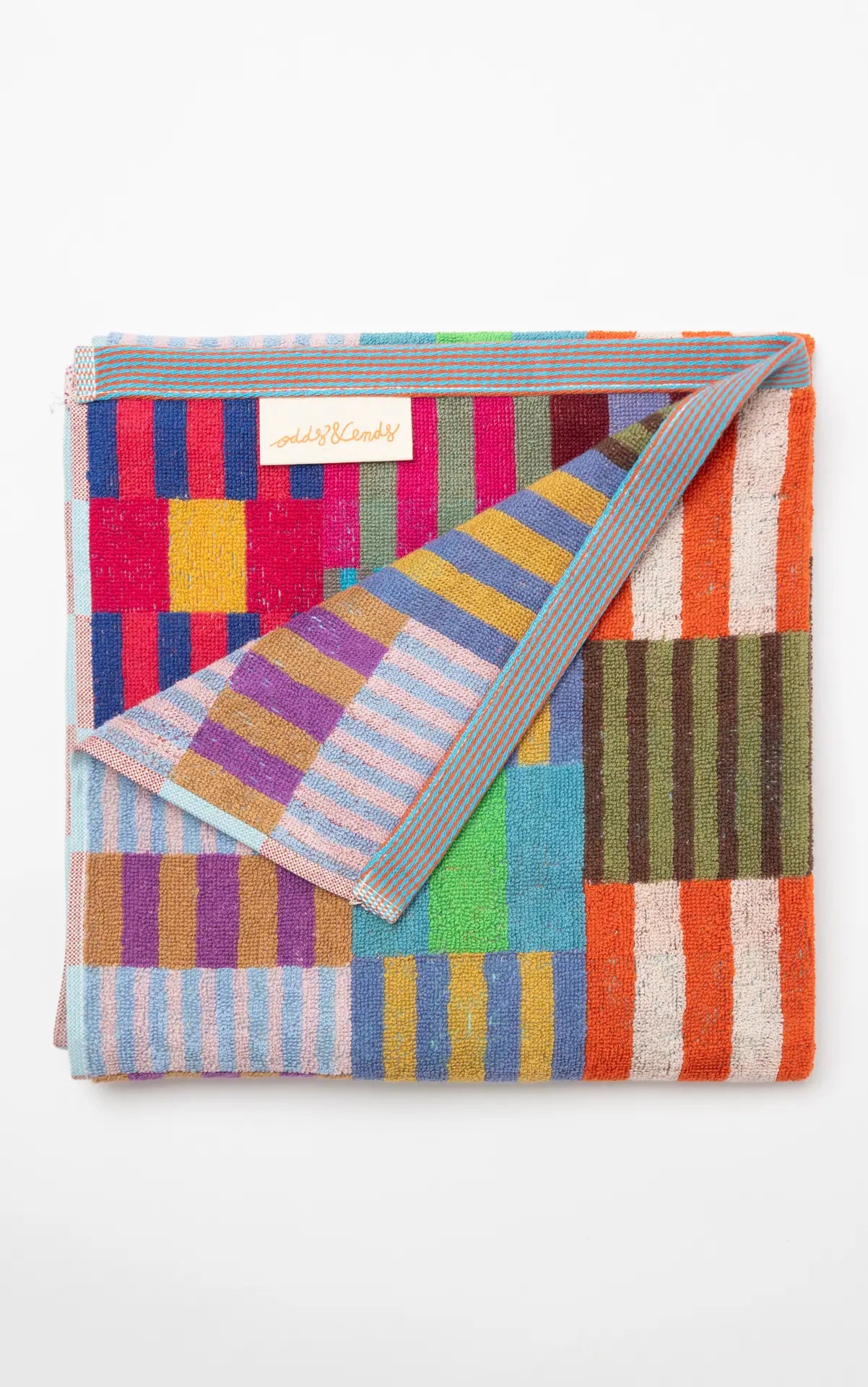 FOEKJE FLEUR Bath Towel #81 Tulip Quilt M