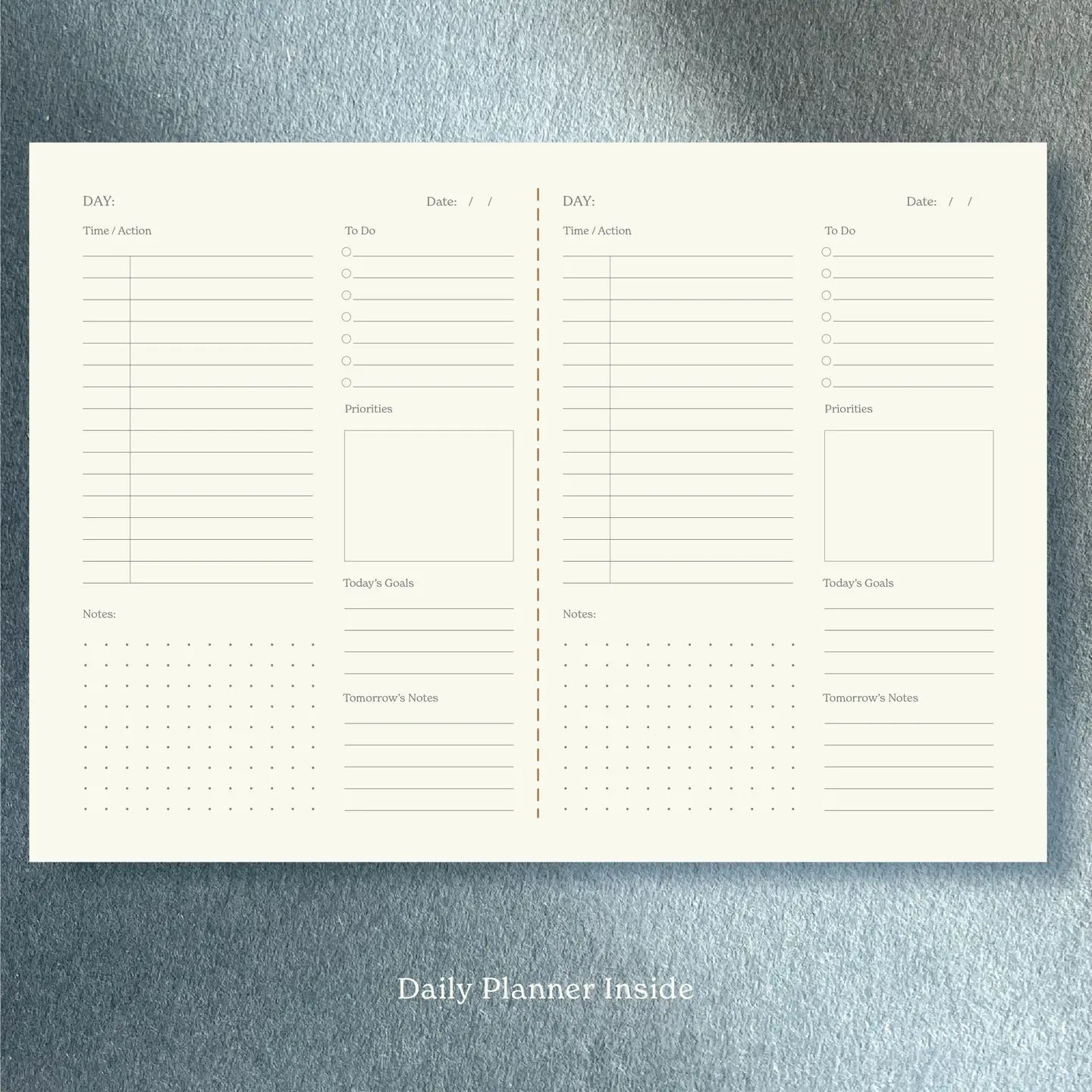 FIN STUDIO Daily Planner