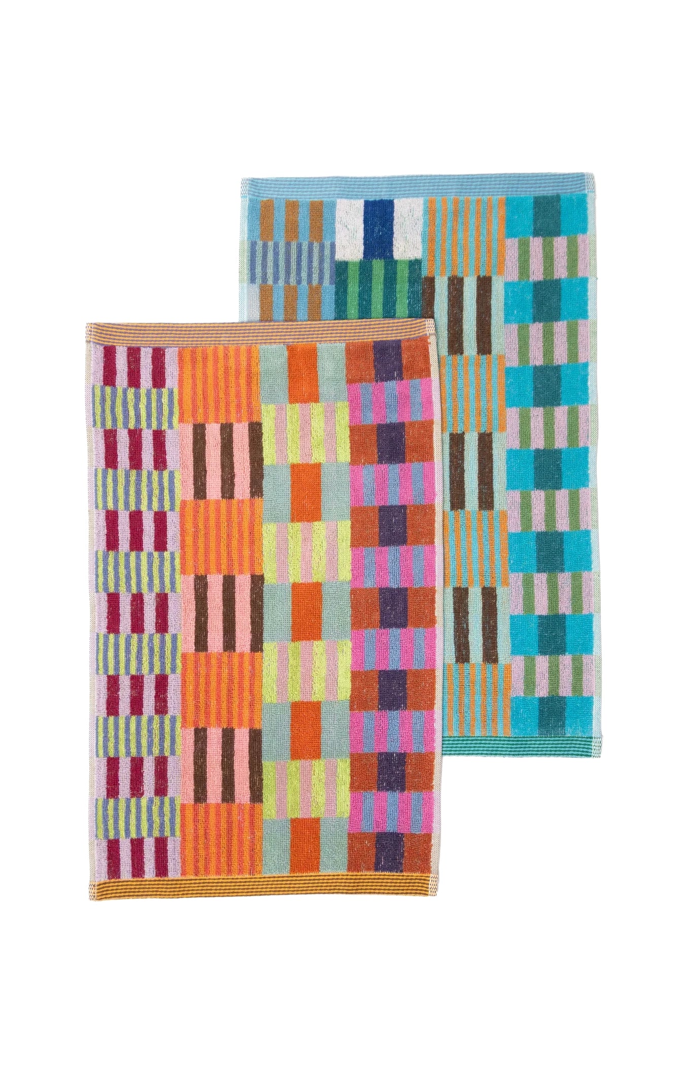 FOEKJE FLEUR Guest Towel Duo #83 Tulip Quilt