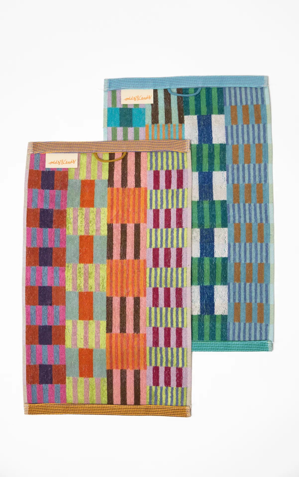 FOEKJE FLEUR Guest Towel Duo #83 Tulip Quilt