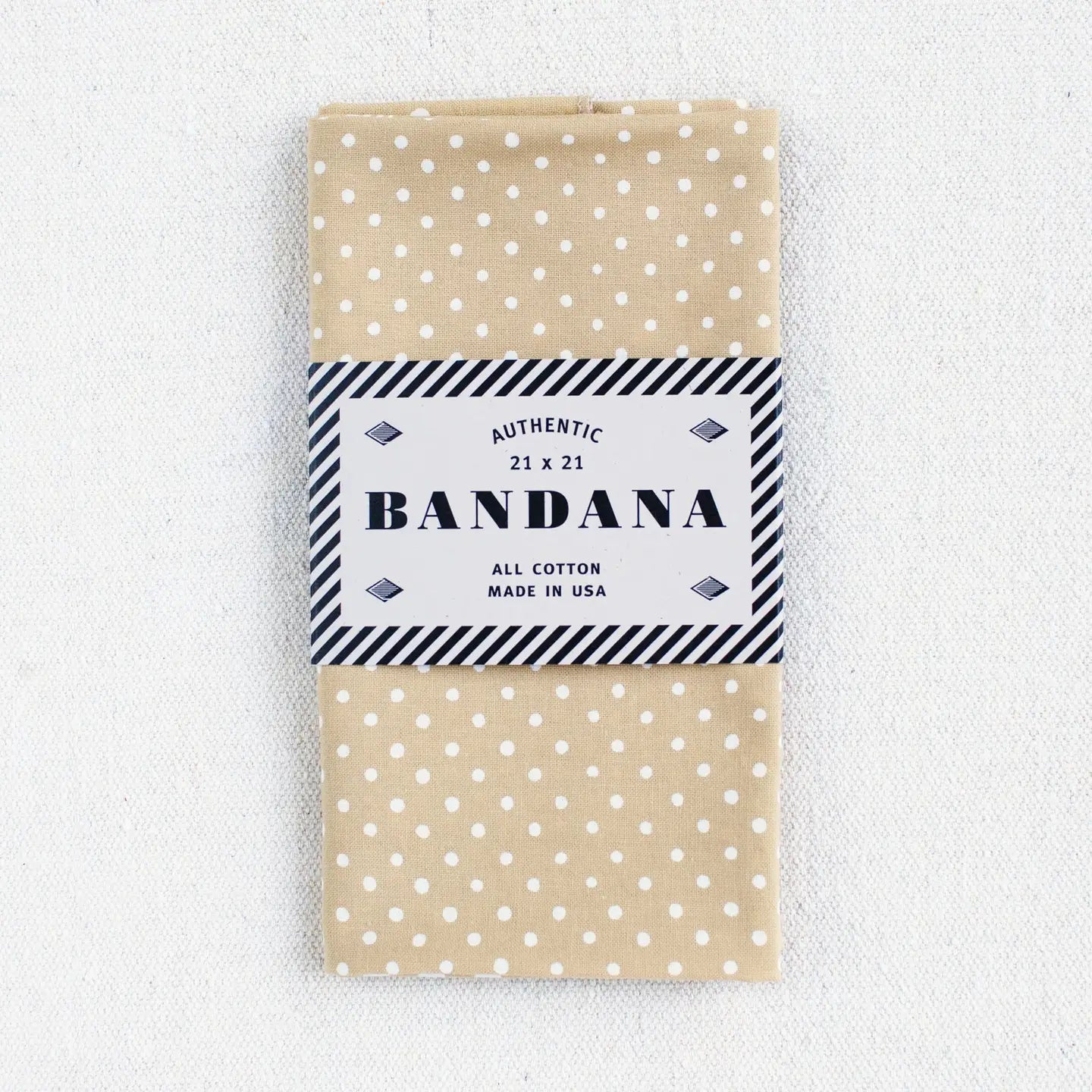 ABRACADANA Sand Polka Dot Bandana