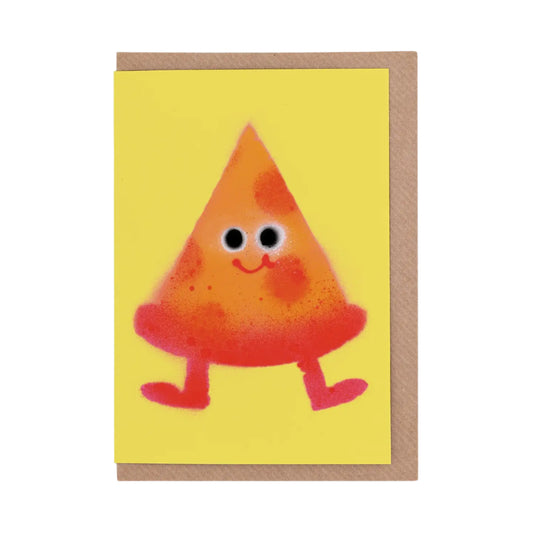 JON BURGERMAN Pizza Card