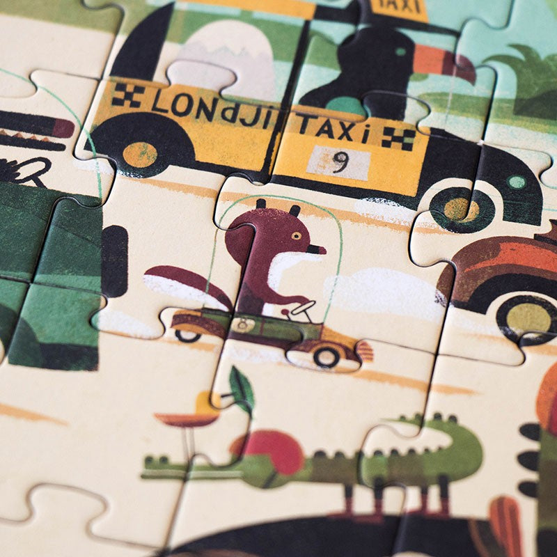 LONDJI Vroom Vroom Pocket Puzzle