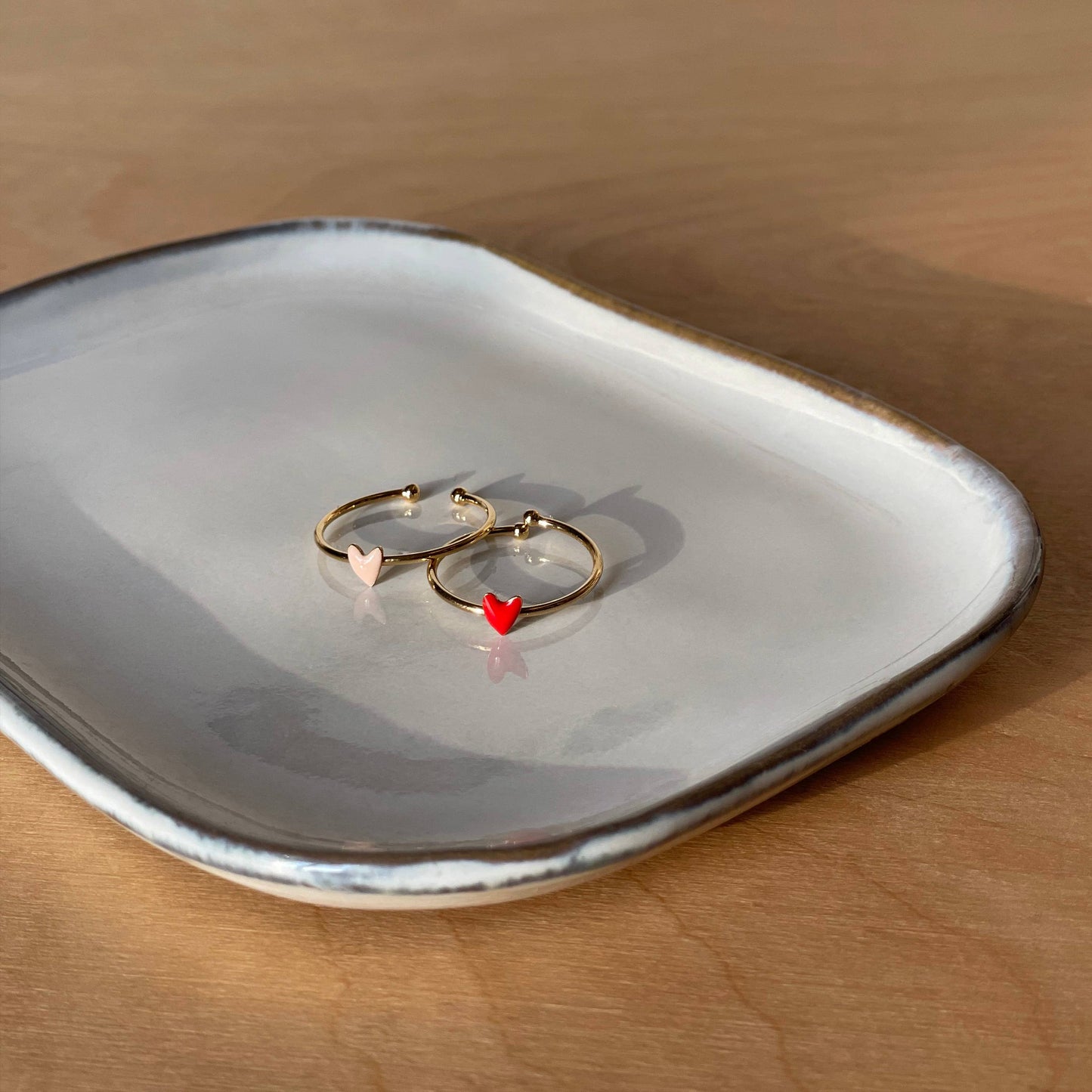 TITLEE Grant Red Heart Ring