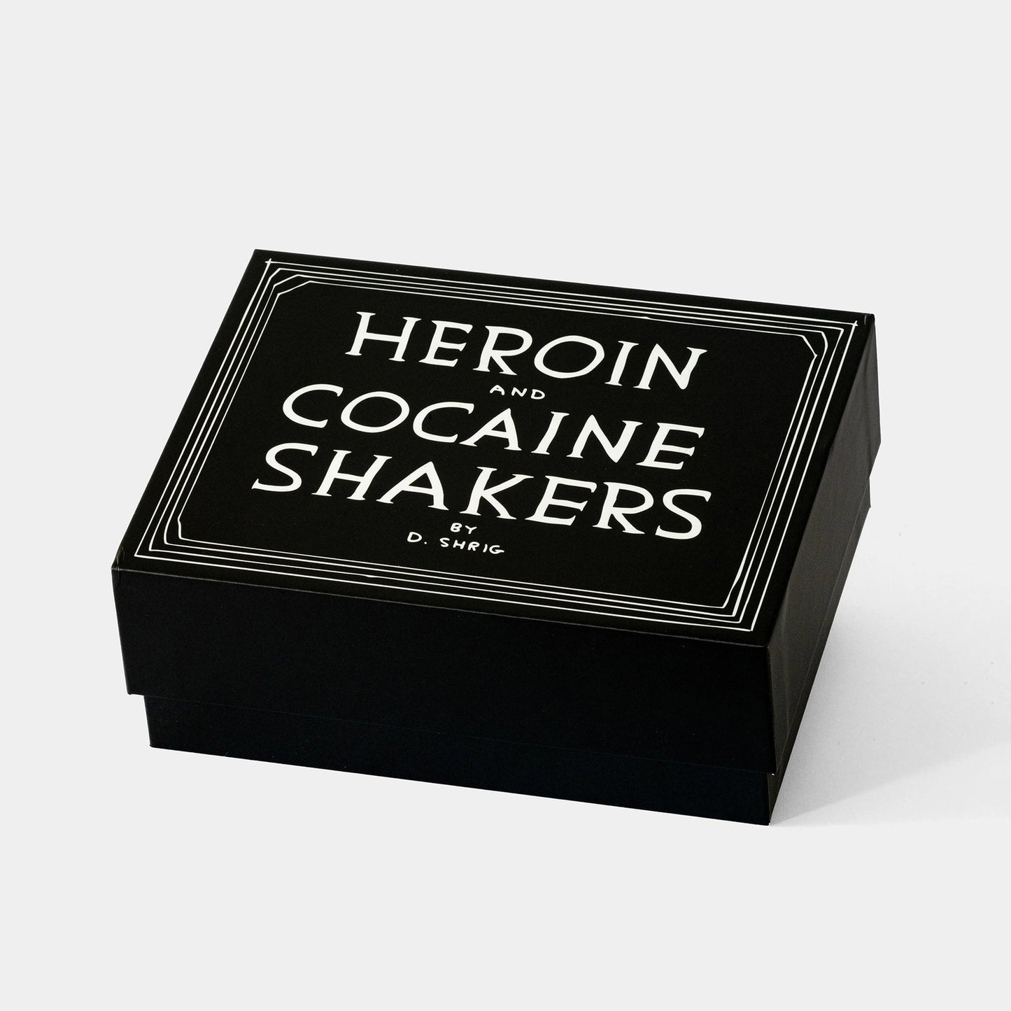 DAVID SHRIGLEY Heroin & Cocaine Shakers