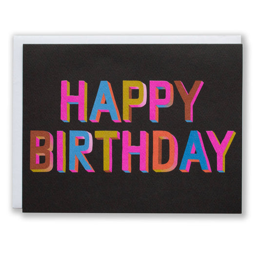 BANQUET WORKSHOP 3D Happy Birthday Card