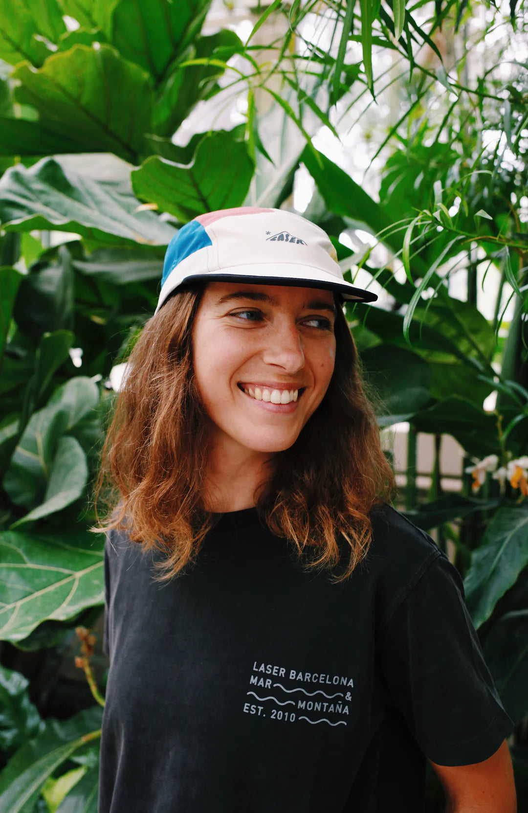 LASER BARCELONA Trail 5 Panel Cap