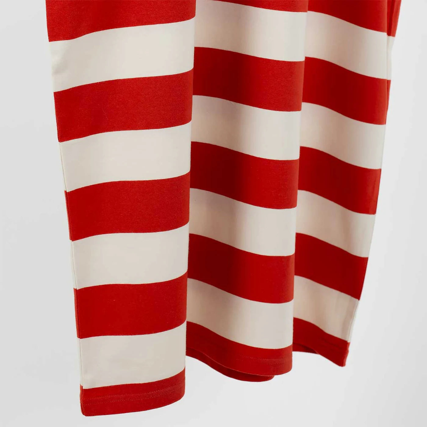 AWOC Women's Red & Off White Dress
