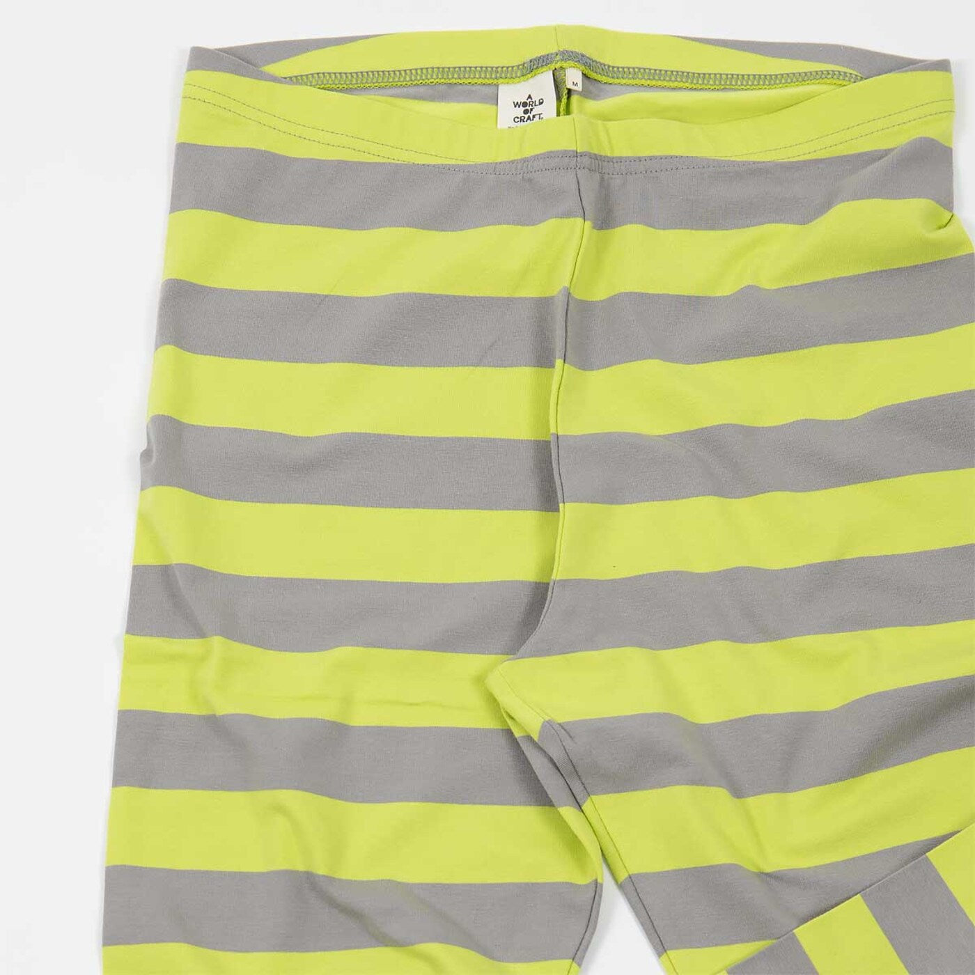 AWOC Lime & Grey Leggings