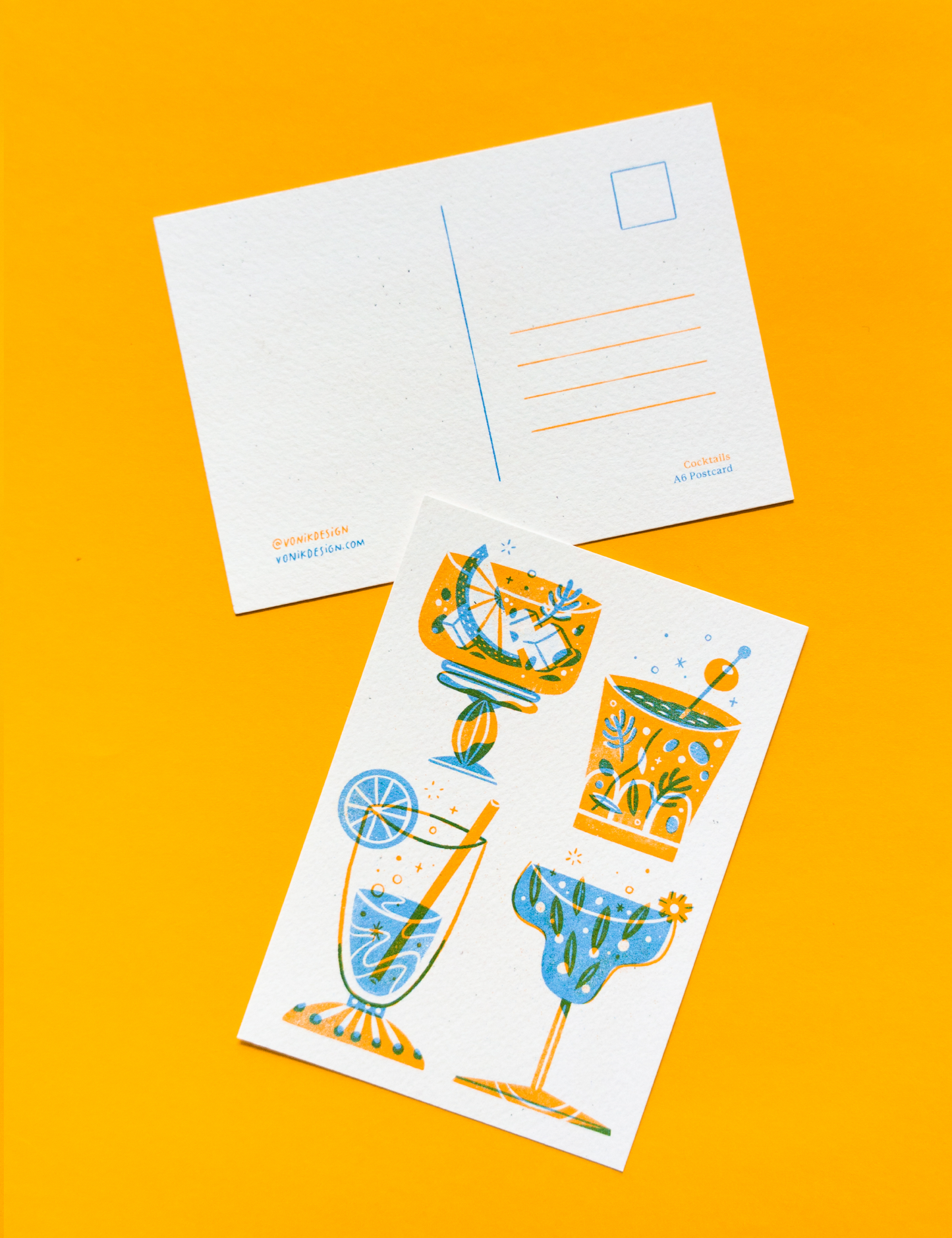 VONIK DESIGN Postcard Set