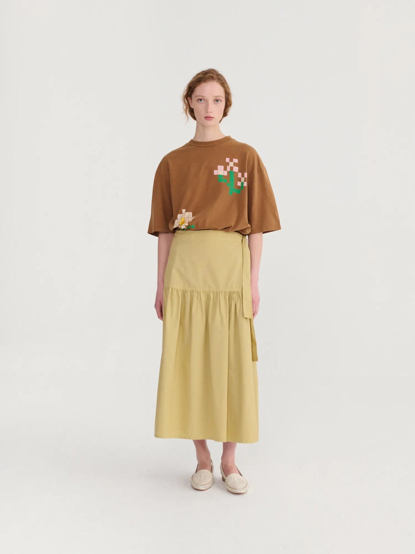 BOBO CHOSES Pixel Flower T-Shirt