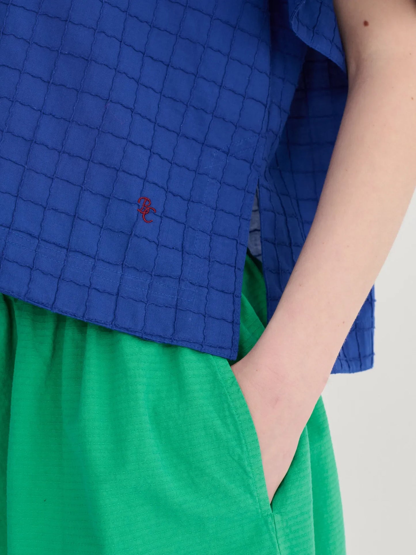 BOBO CHOSES Recycled Cotton Evasé Skirt