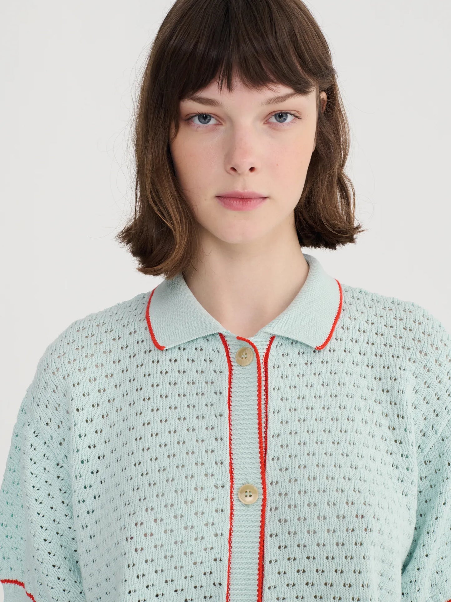 BOBO CHOSES Openwork Knit Cardigan