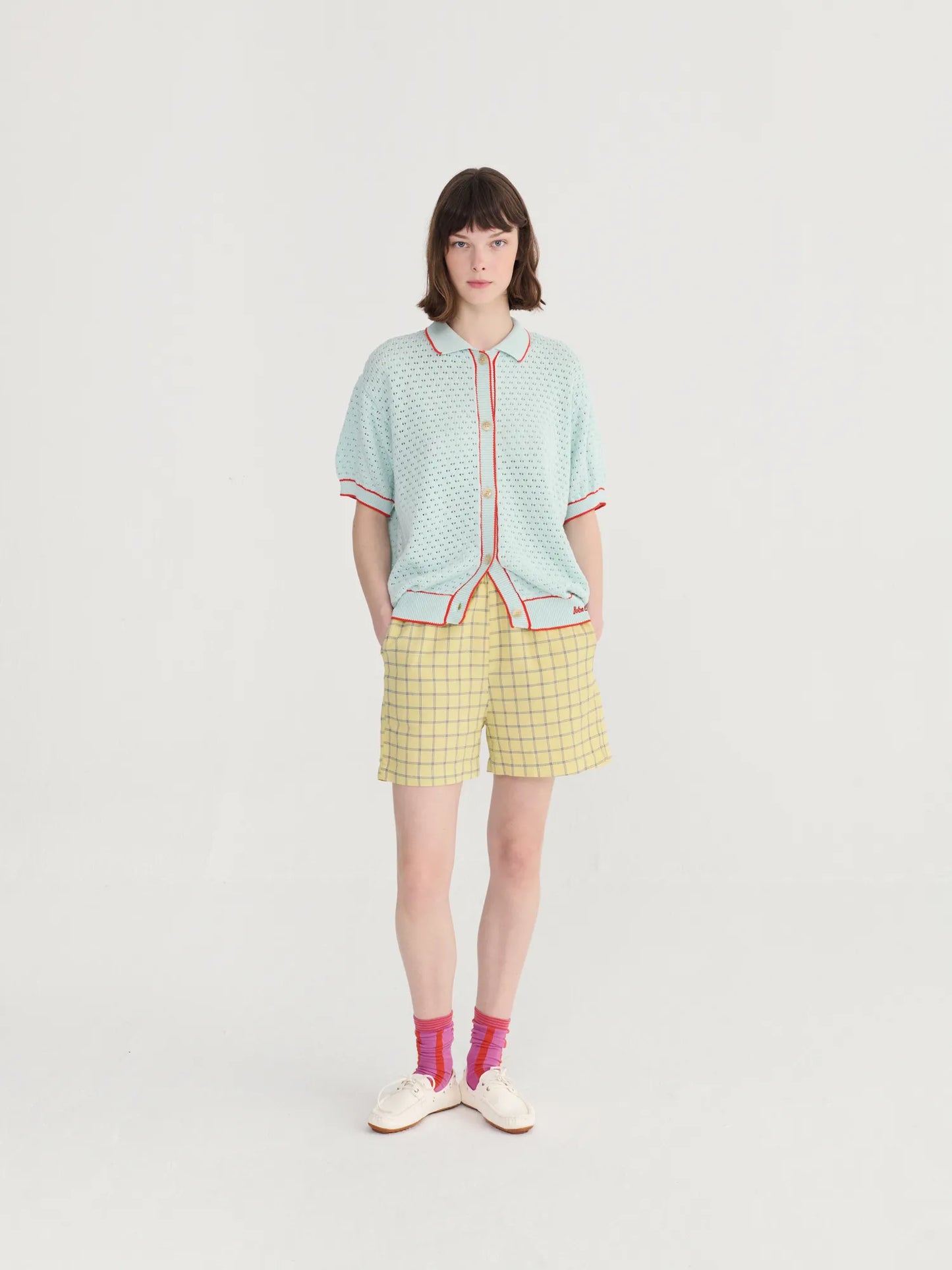 BOBO CHOSES Openwork Knit Cardigan