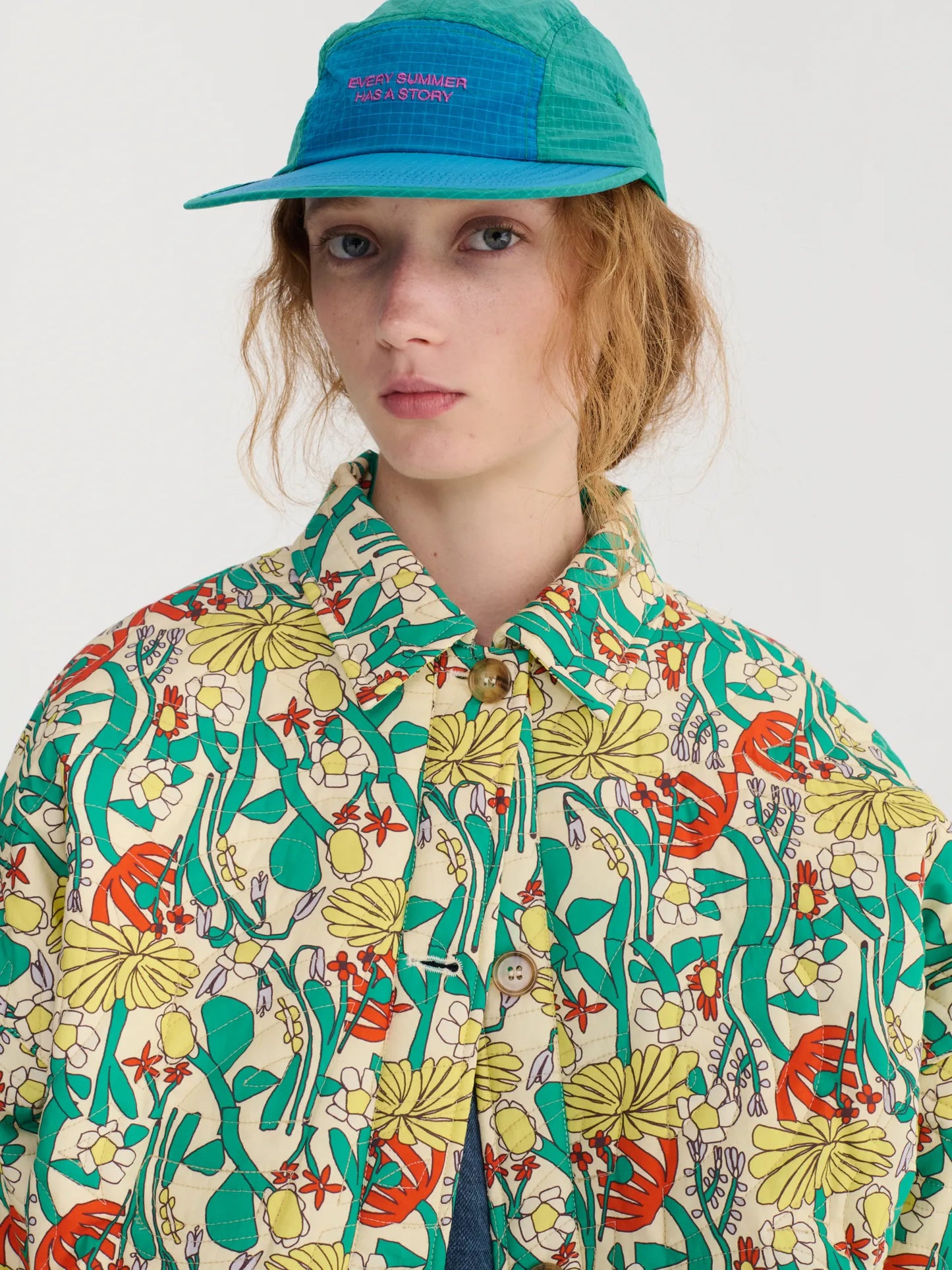 BOBO CHOSES Color Herbalist Quilted Jacket