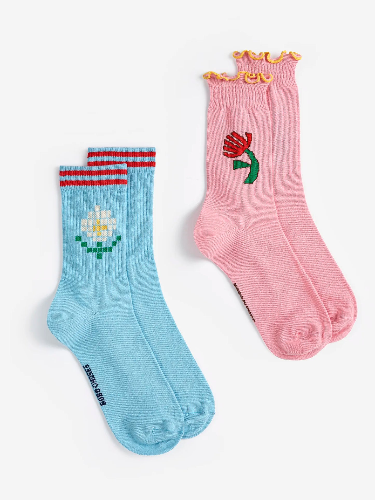 BOBO CHOSES Pixel Daisy Socks Set