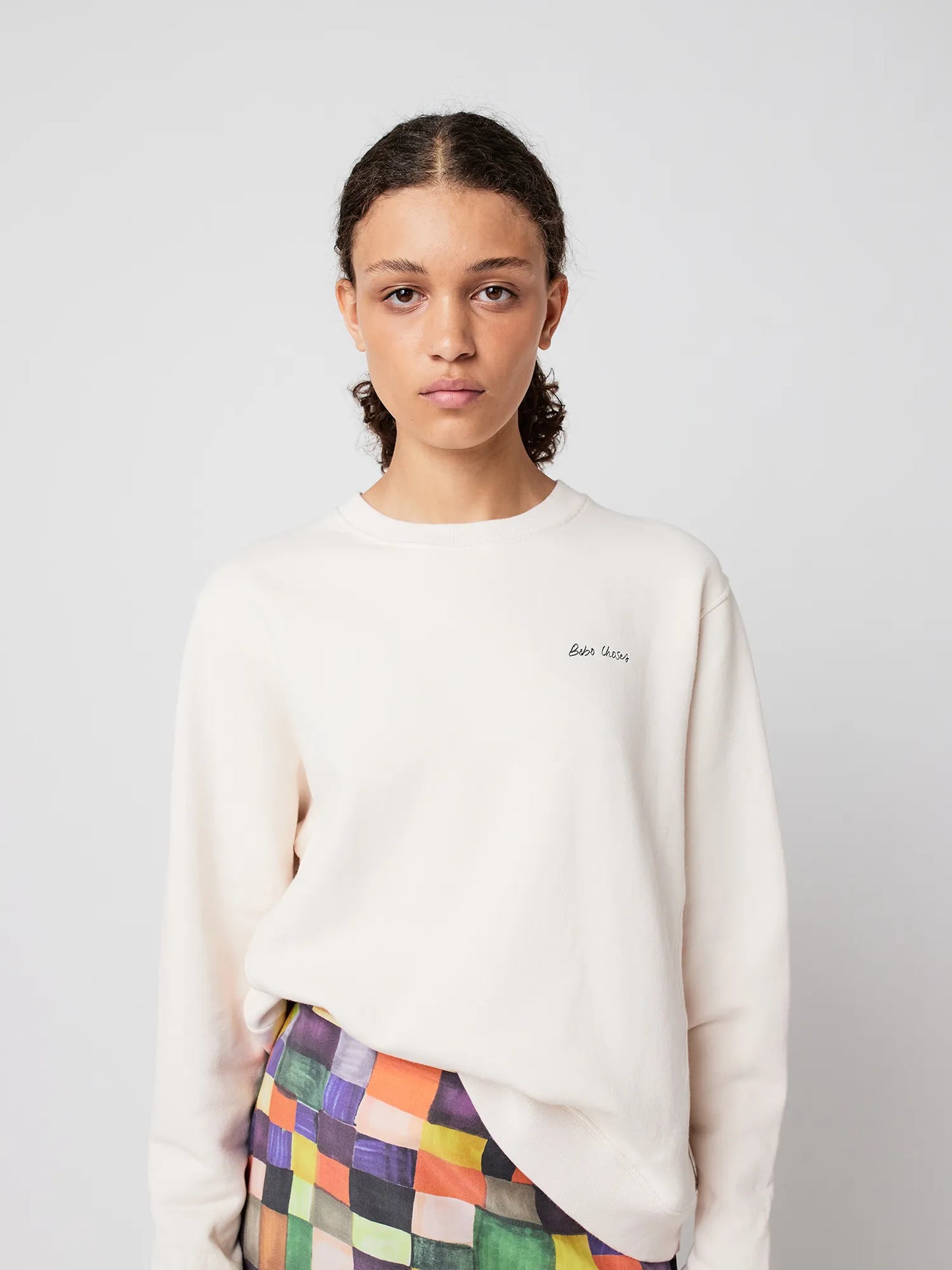 BOBO CHOSES Mr. Pencil Fitted Sweatshirt