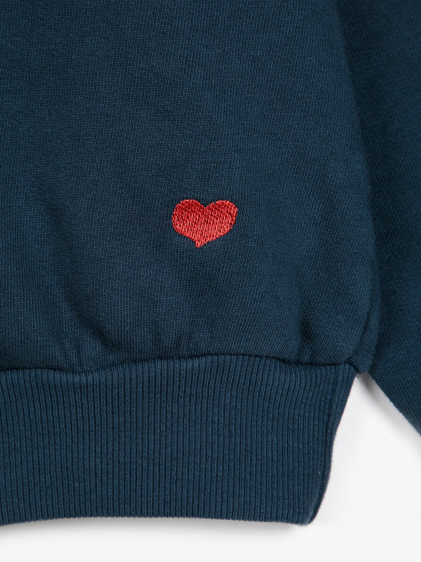 BOBO CHOSES Navy Relaxed Sweatshirt