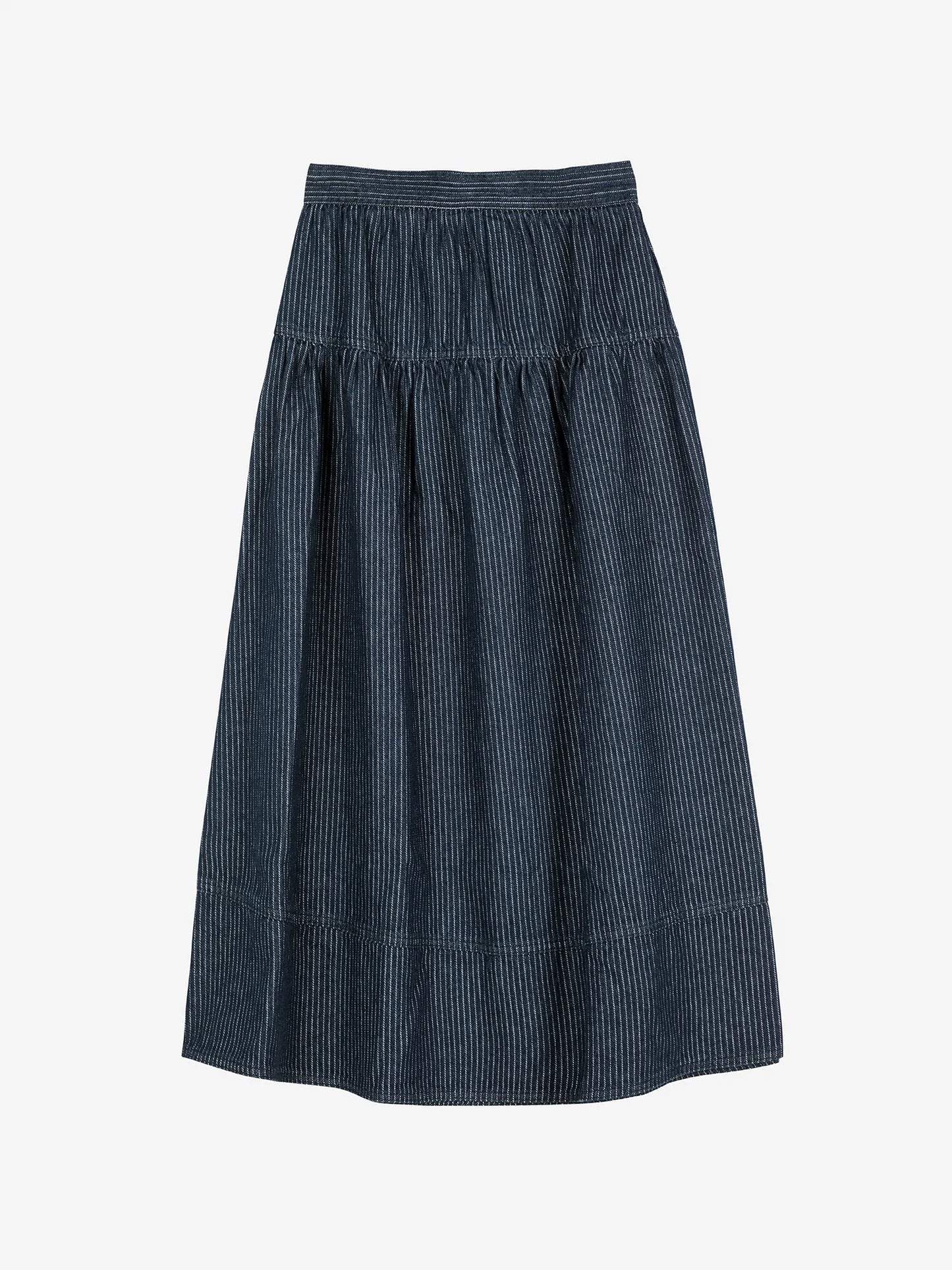 BOBO CHOSES Stripe Denim Skirt