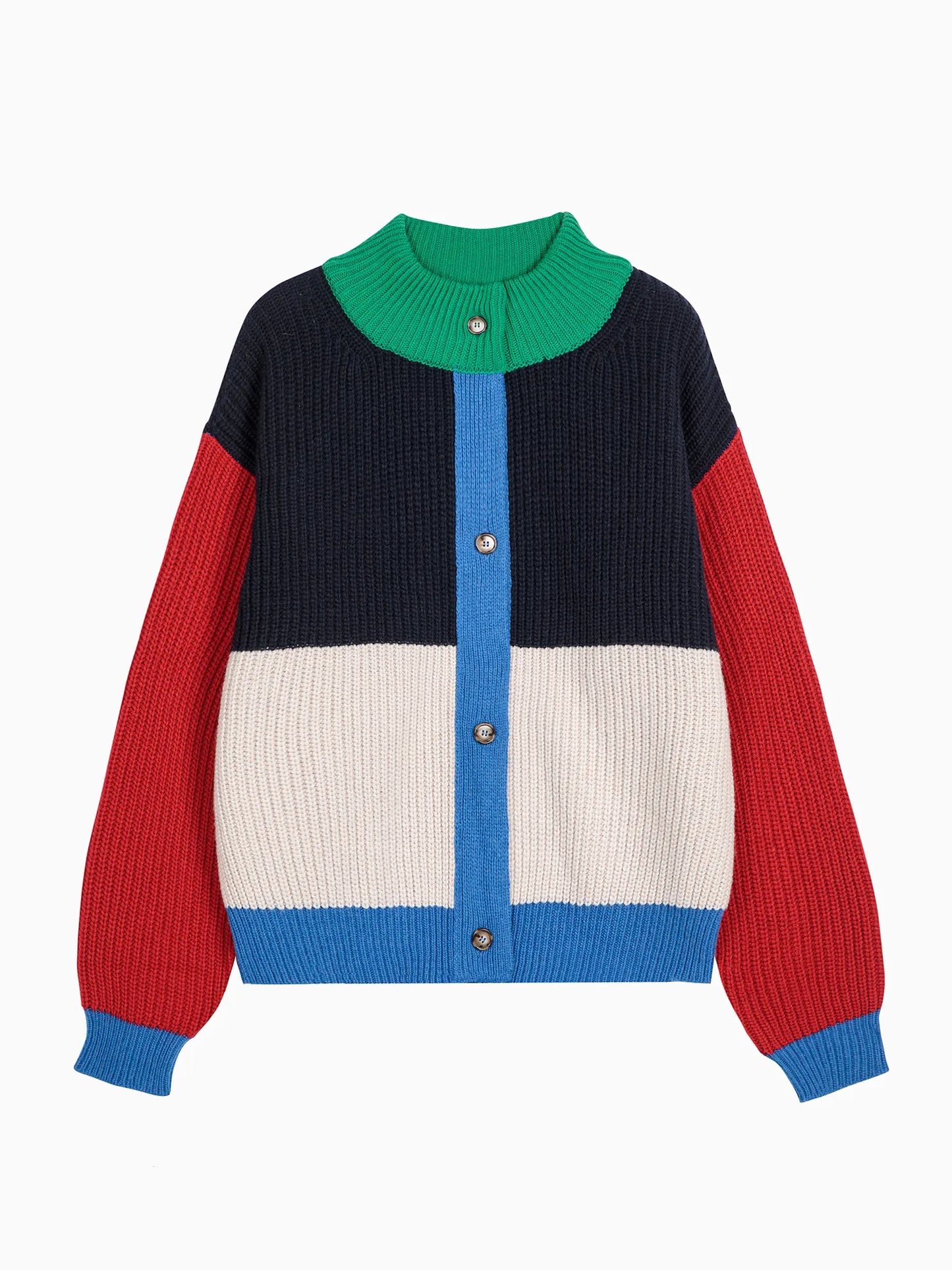 BOBO CHOSES Colour Block Cardigan
