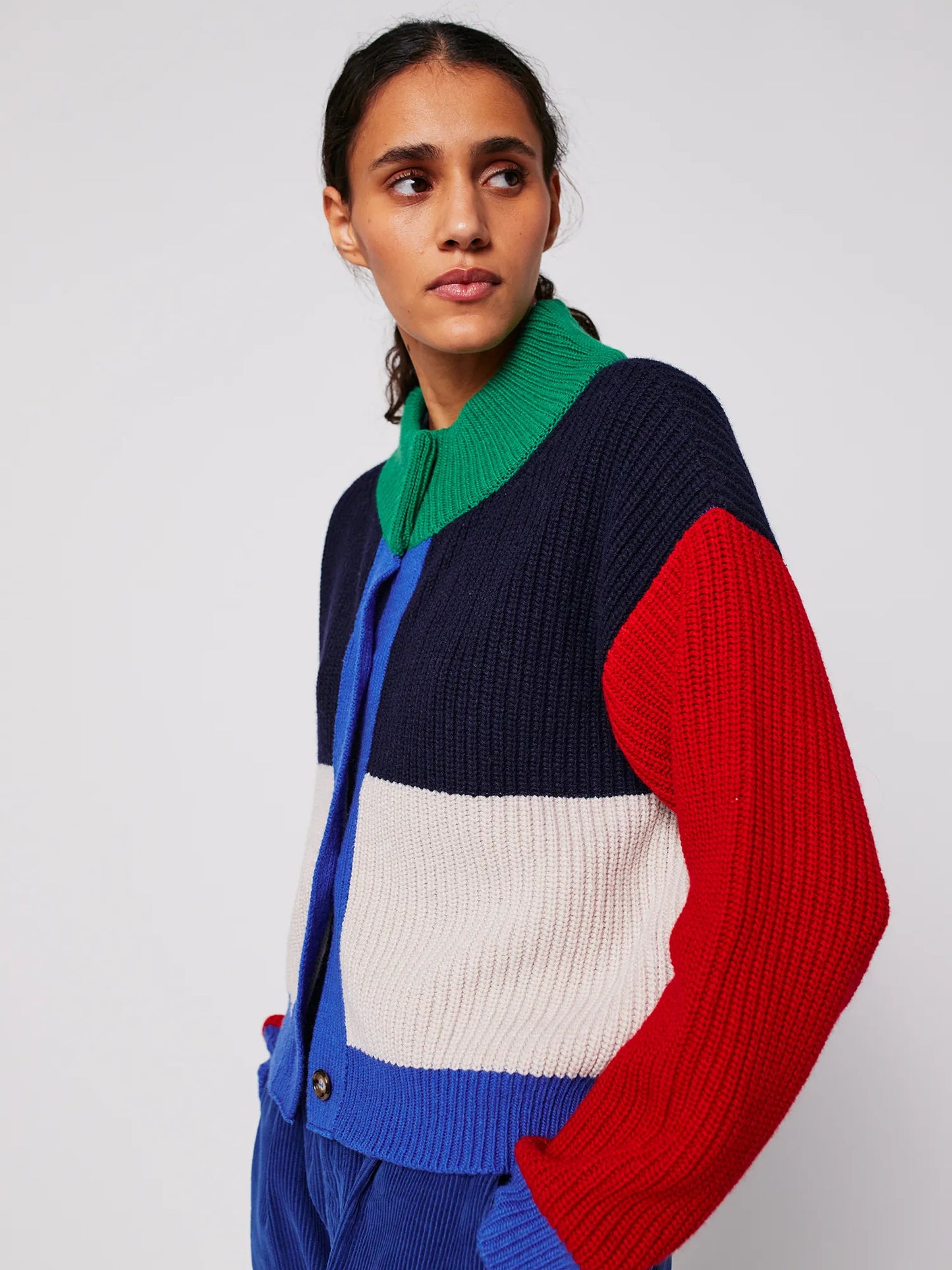 BOBO CHOSES Colour Block Cardigan