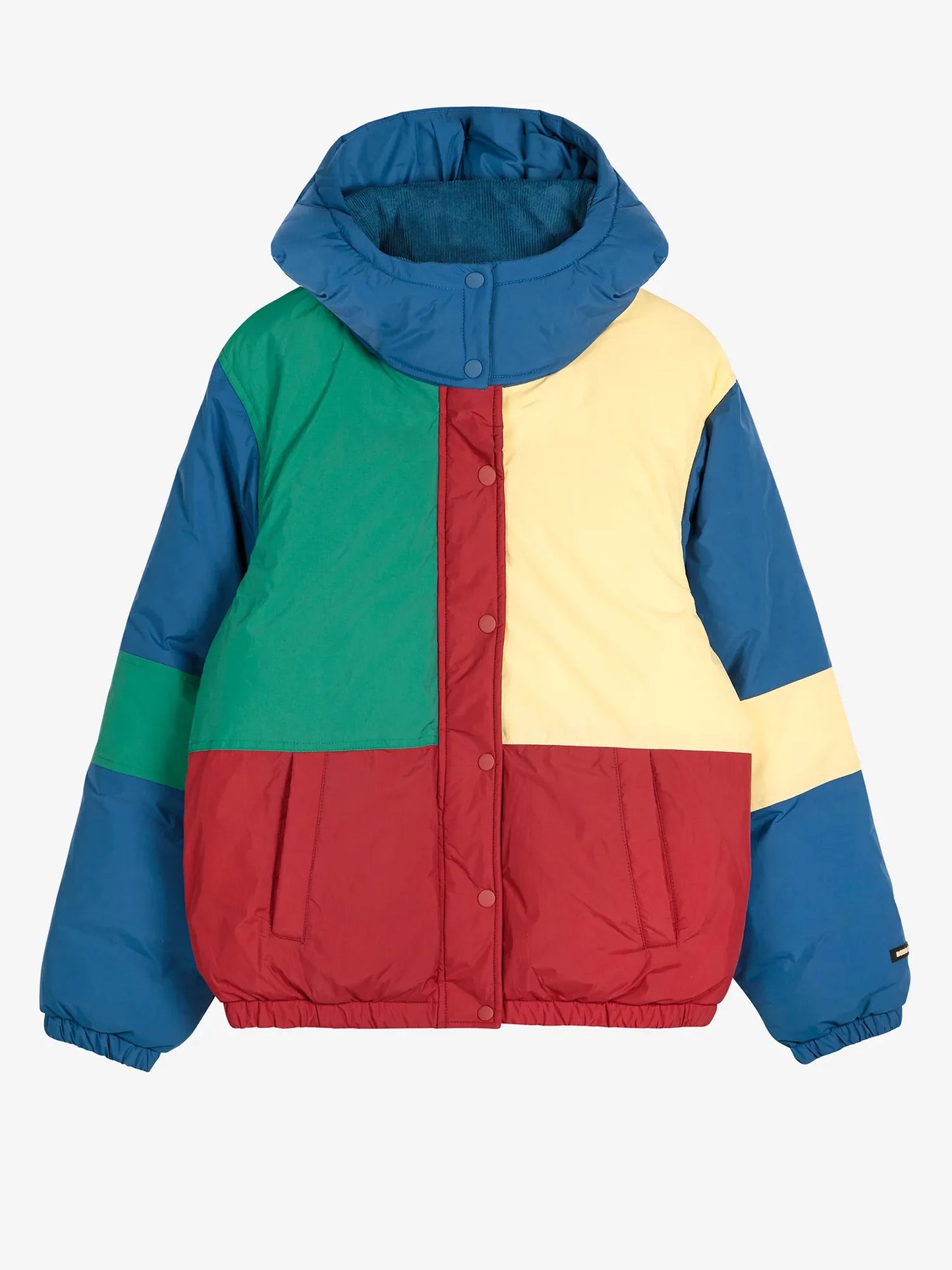BOBO CHOSES Colour Block Puffer Jacket