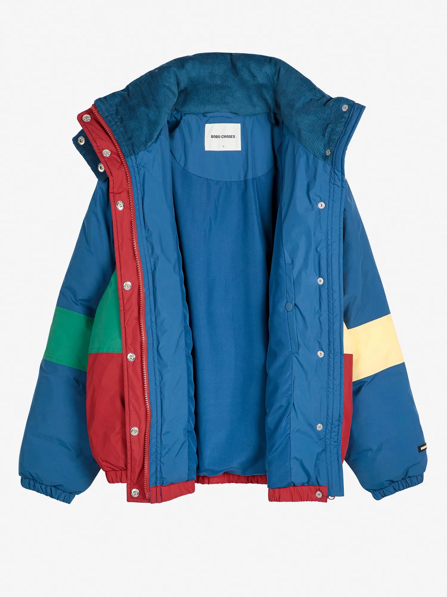 BOBO CHOSES Colour Block Puffer Jacket