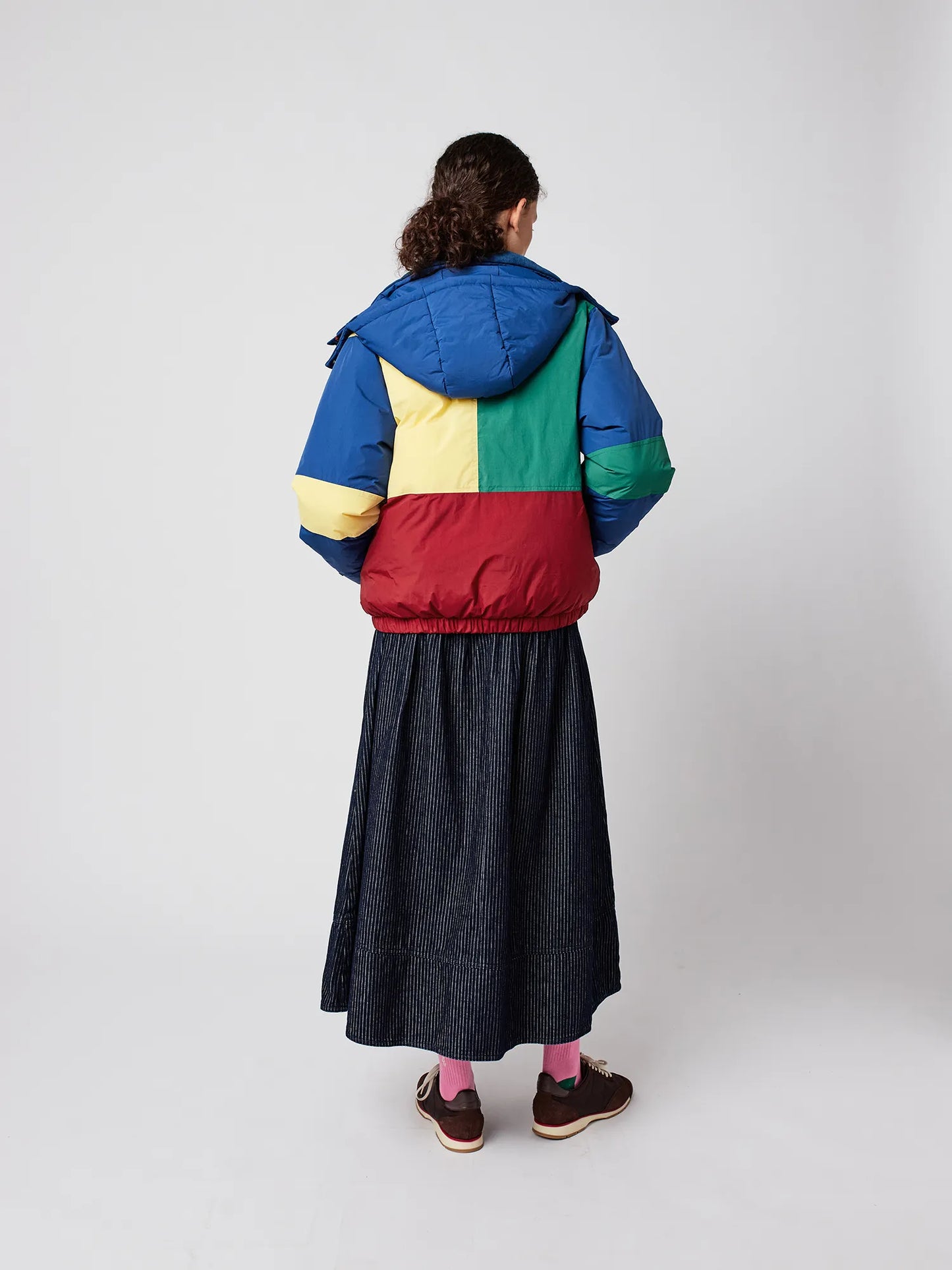 BOBO CHOSES Colour Block Puffer Jacket