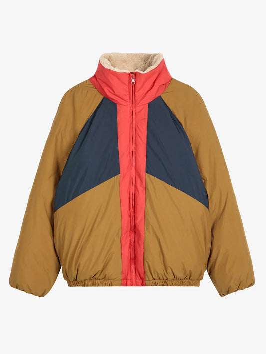 BOBO CHOSES Colour Block Puffer Jacket