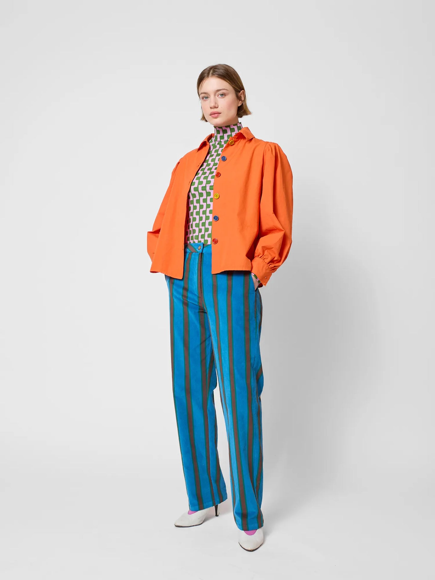 BOBO CHOSES Buttoned Shirt