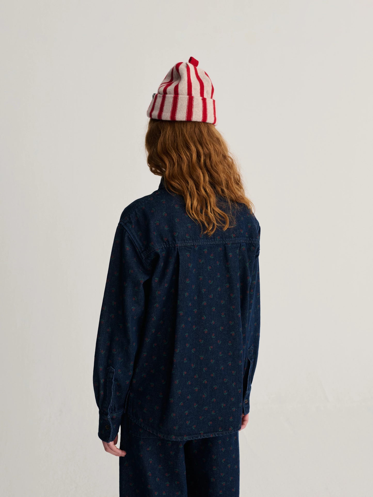 BOBO CHOSES Swamp Whirl Denim Shirt