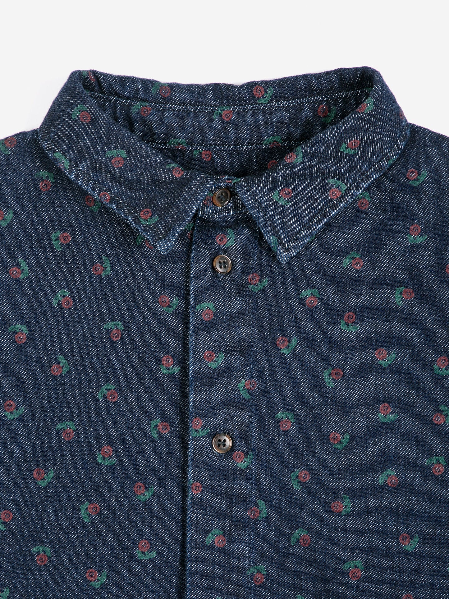 BOBO CHOSES Swamp Whirl Denim Shirt