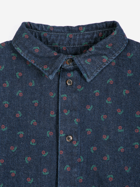 BOBO CHOSES Swamp Whirl Denim Shirt