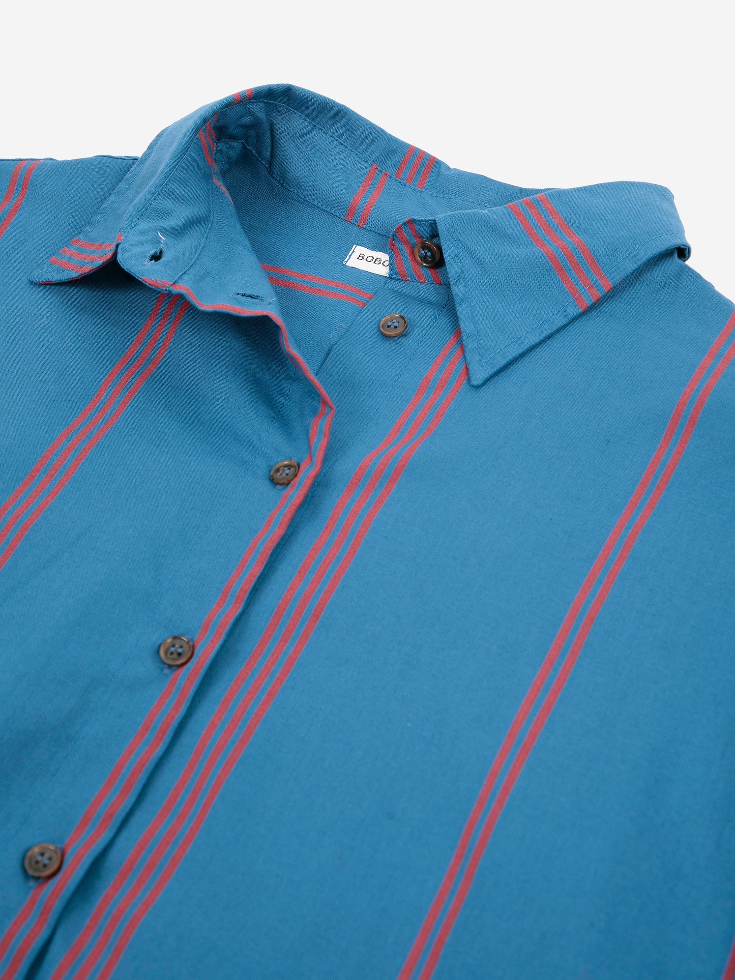 BOBO CHOSES Triple Stripes Poplin Shirt