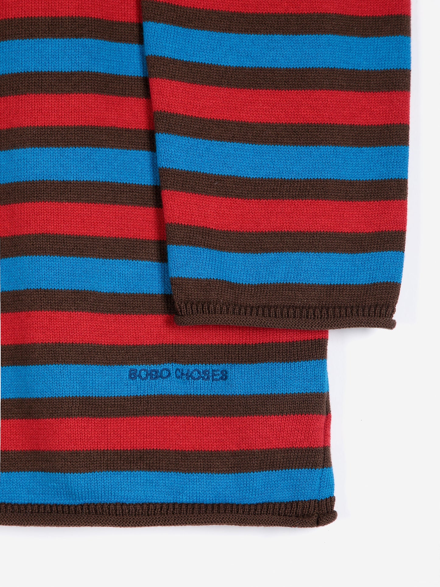BOBO CHOSES Striped Cotton Cardigan
