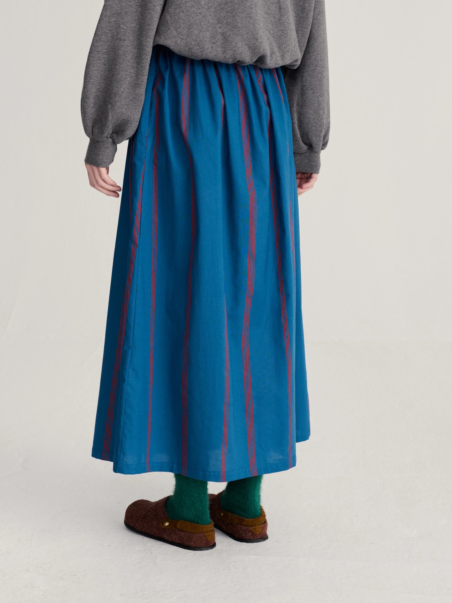BOBO CHOSES Triple Stripes Evasé Skirt