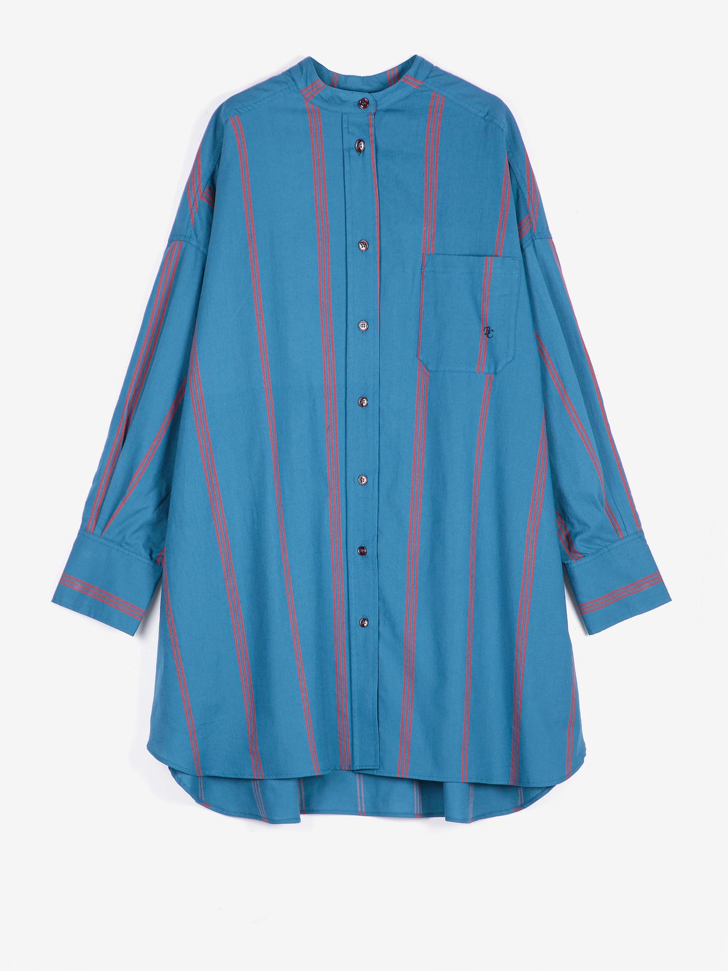 BOBO CHOSES Triple Stripes Poplin Dress