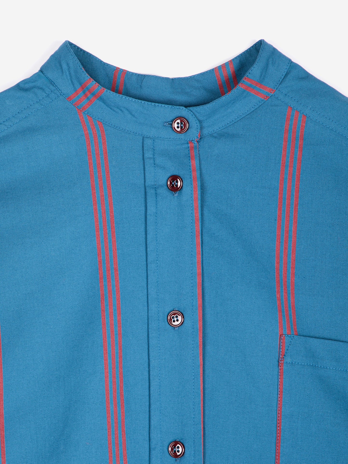 BOBO CHOSES Triple Stripes Poplin Dress