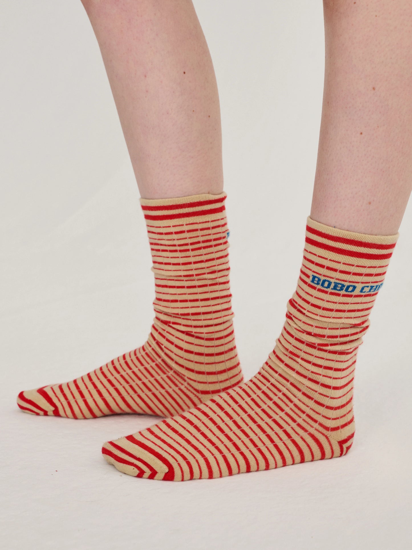 BOBO CHOSES Striped Cotton Socks