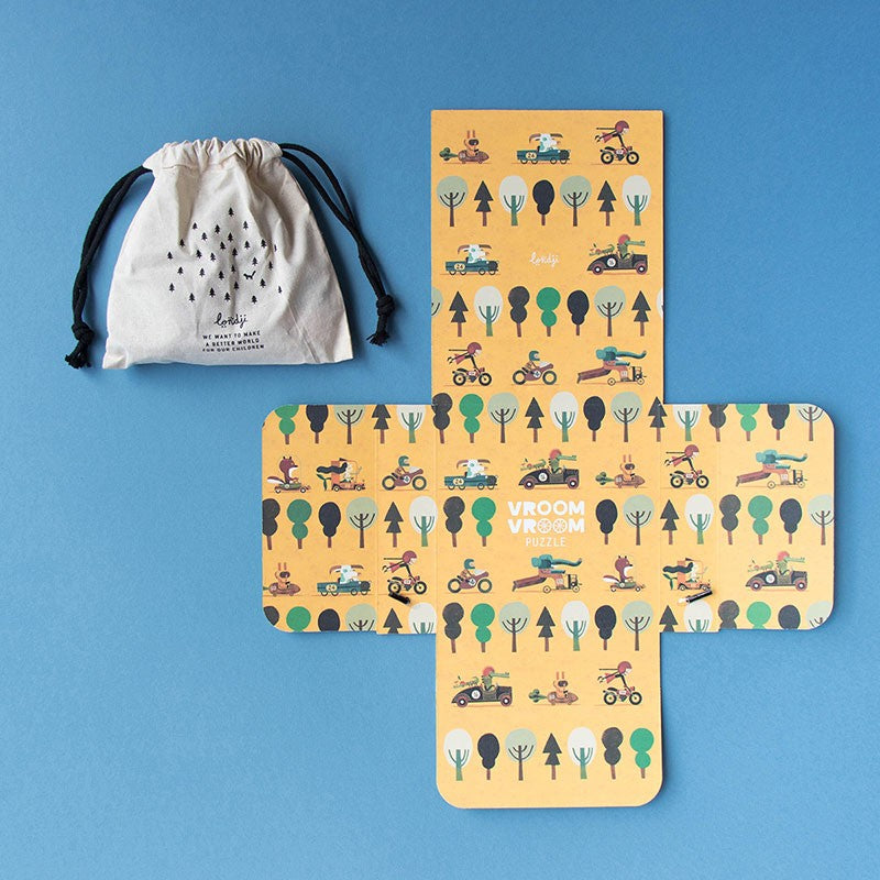 LONDJI Vroom Vroom Pocket Puzzle